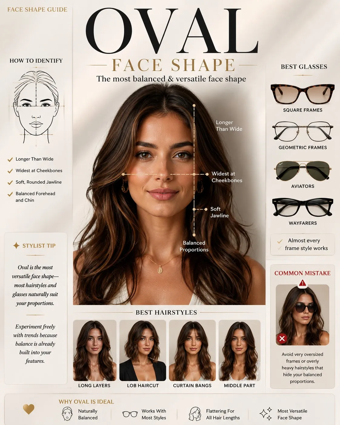 Oval Face Shape Guide