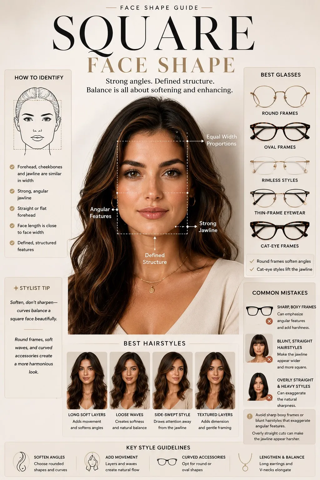 Square Face Shape Guide