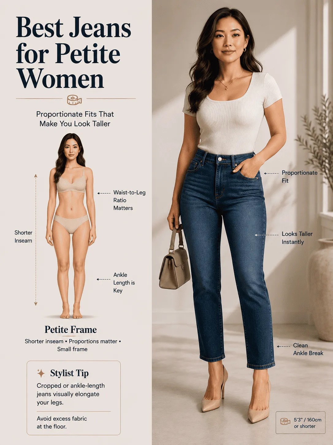 Petite Figure Jeans Guide