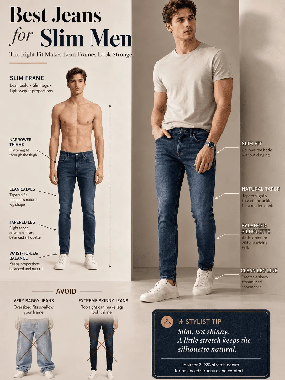 Slim Men's Jeans Guide