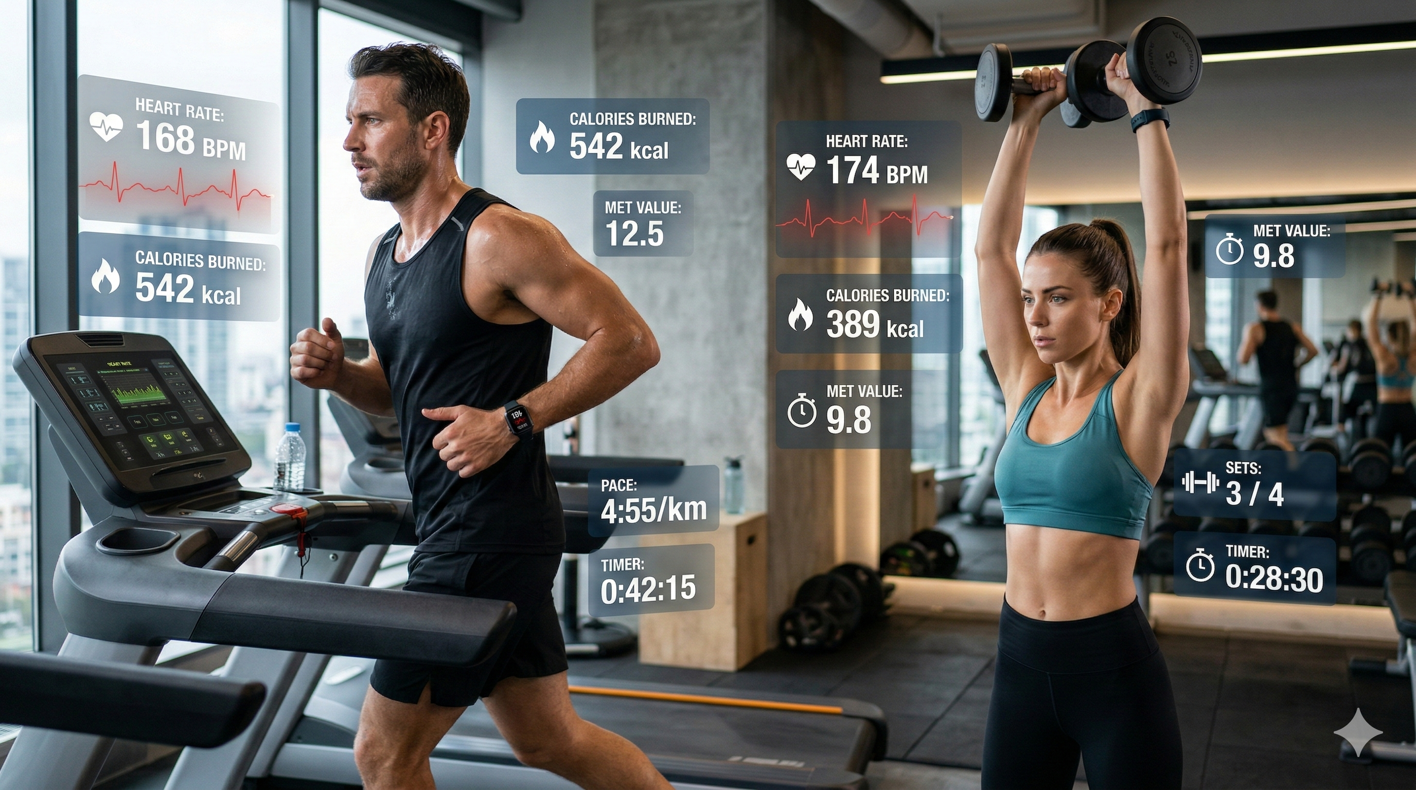 Calories Burned by Activity Chart