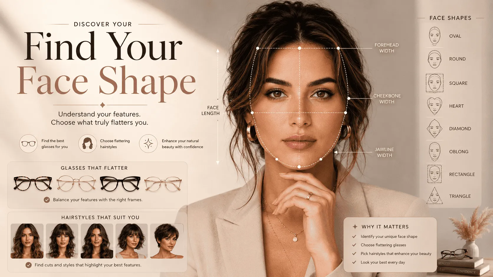 What Is My Face Shape? — Blog Cover