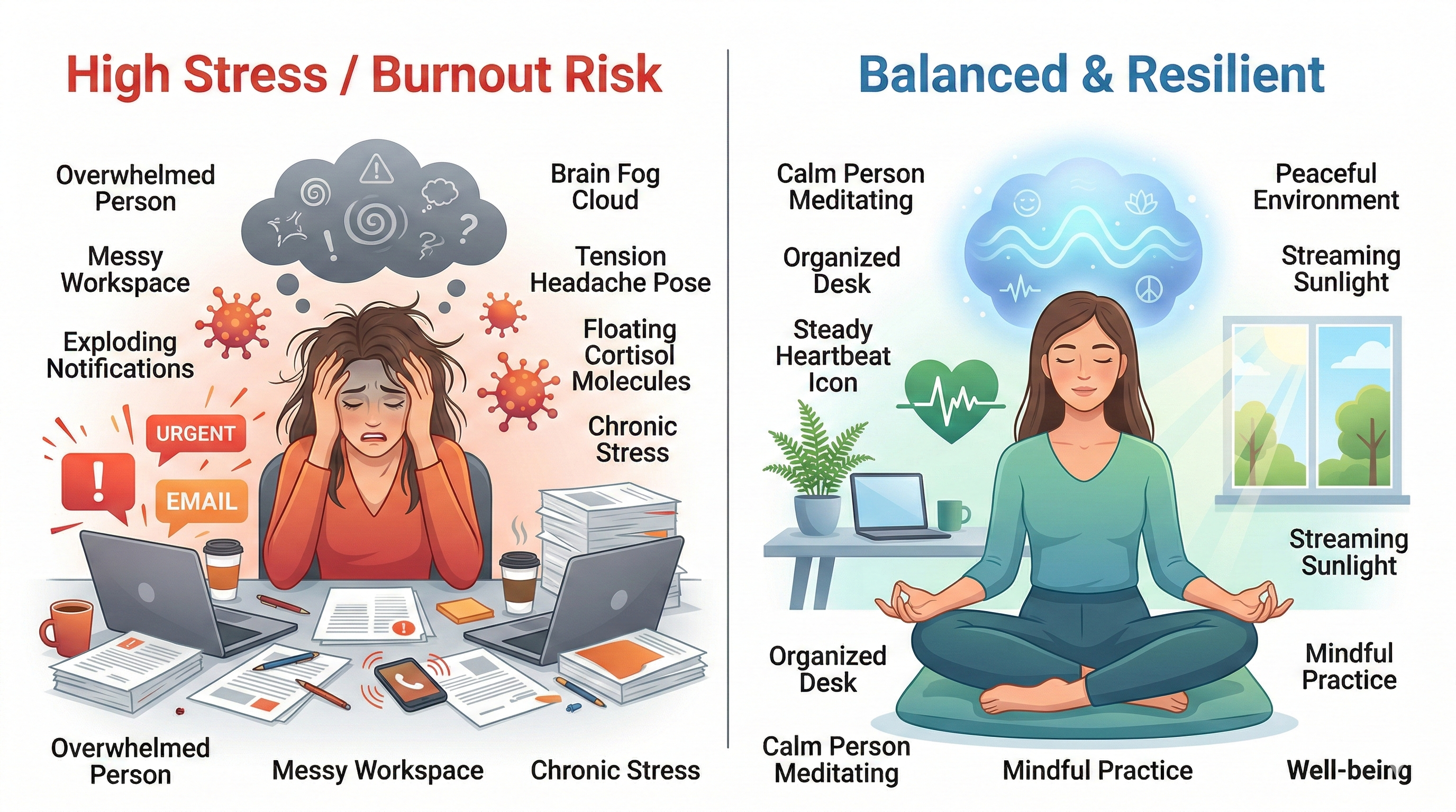Stress Level Indicators & Management Guide